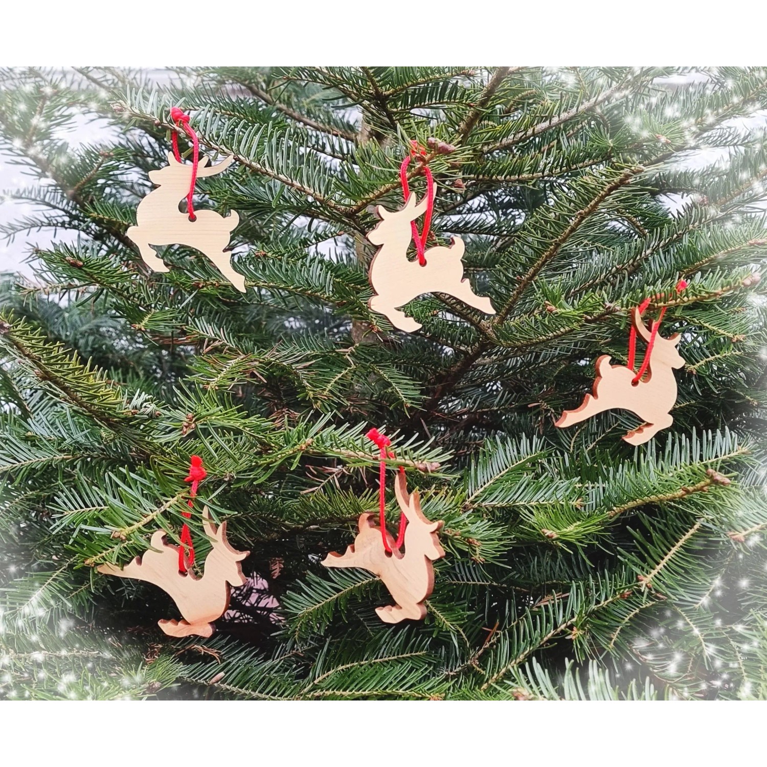 Erst-Holz Christbaumschmuck Holzschmuck Deko Glocke_9