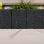 Diephaus Palisade Limos Piccolo Basalt, 40x10x10 cm, zur Beet- und Wegeinfassung im Garten.
