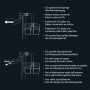 Dennerle Scaper's Flow Aquarium Filter: Schematische Darstellung der Oberflächenbewegung und Sauerstoffzufuhr.