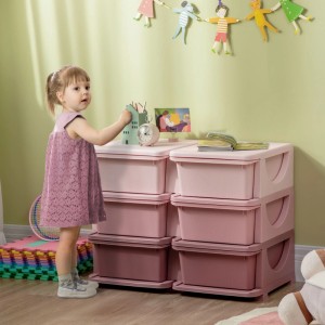 HOMCOM Aufbewahrungsbox mit Stauraum