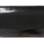 Schwarze MCW Pool Abdeckung, 200µm, rund, 4,57m. Solarplane aus PE-Folie.