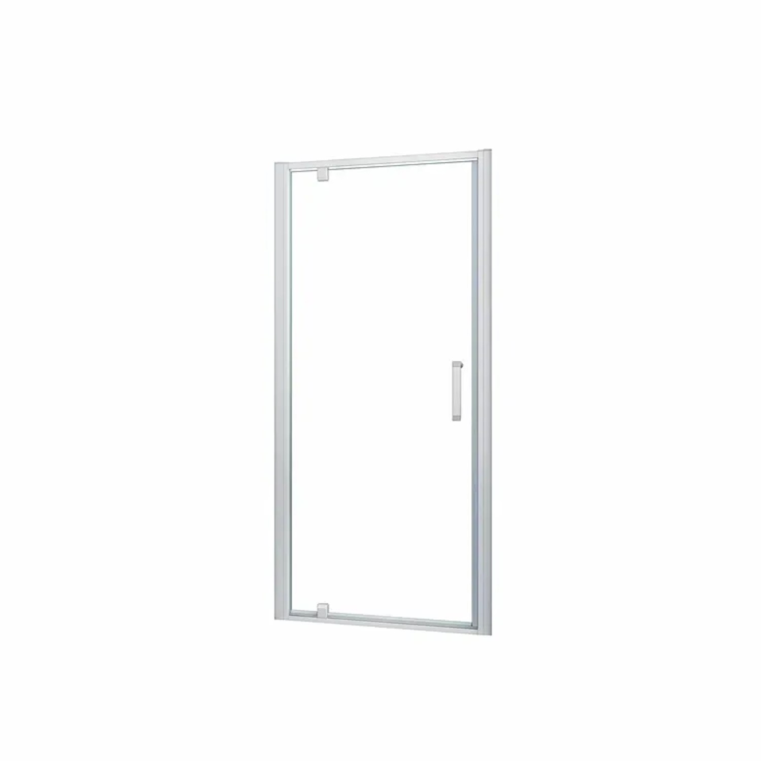 Duschparadies Duschtür 70x185cm Drehtür Nischentür 5mm ESG Sicherheitsglas Dusche Duschabtrennung Scharniertür