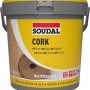 Eimer Soudal Korkkleber 22A, 5 kg, gebrauchsfertiger Klebstoff für Korkböden und -wände.