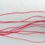 Westline Fadenstopper Gr. M, rote Stopper für Angelschnur, 5 Stück.