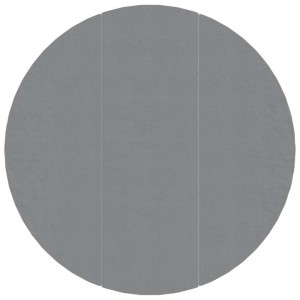 vidaXL Pool-Bodentuch Hellgrau Ø396 cm Polyester Geotextil 94218