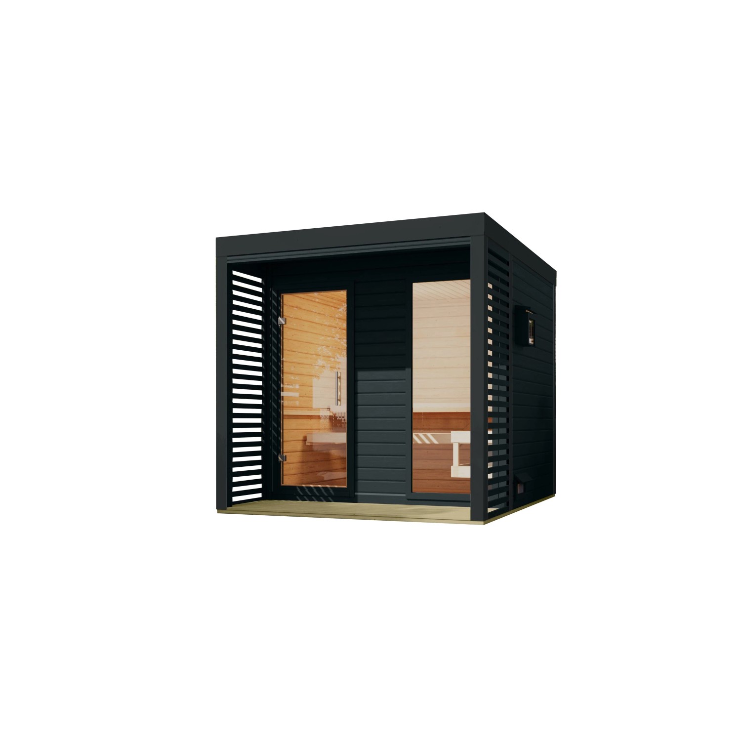 Chillroi Saunahaus Angelus L Inklusive Saunaofen 9kW Integriert Steuerung günstig online kaufen