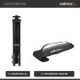 Walimex Pro XL Feldstaffelei aus Aluminium, zusammengeklappt, mit schwarzer Transporttasche.
