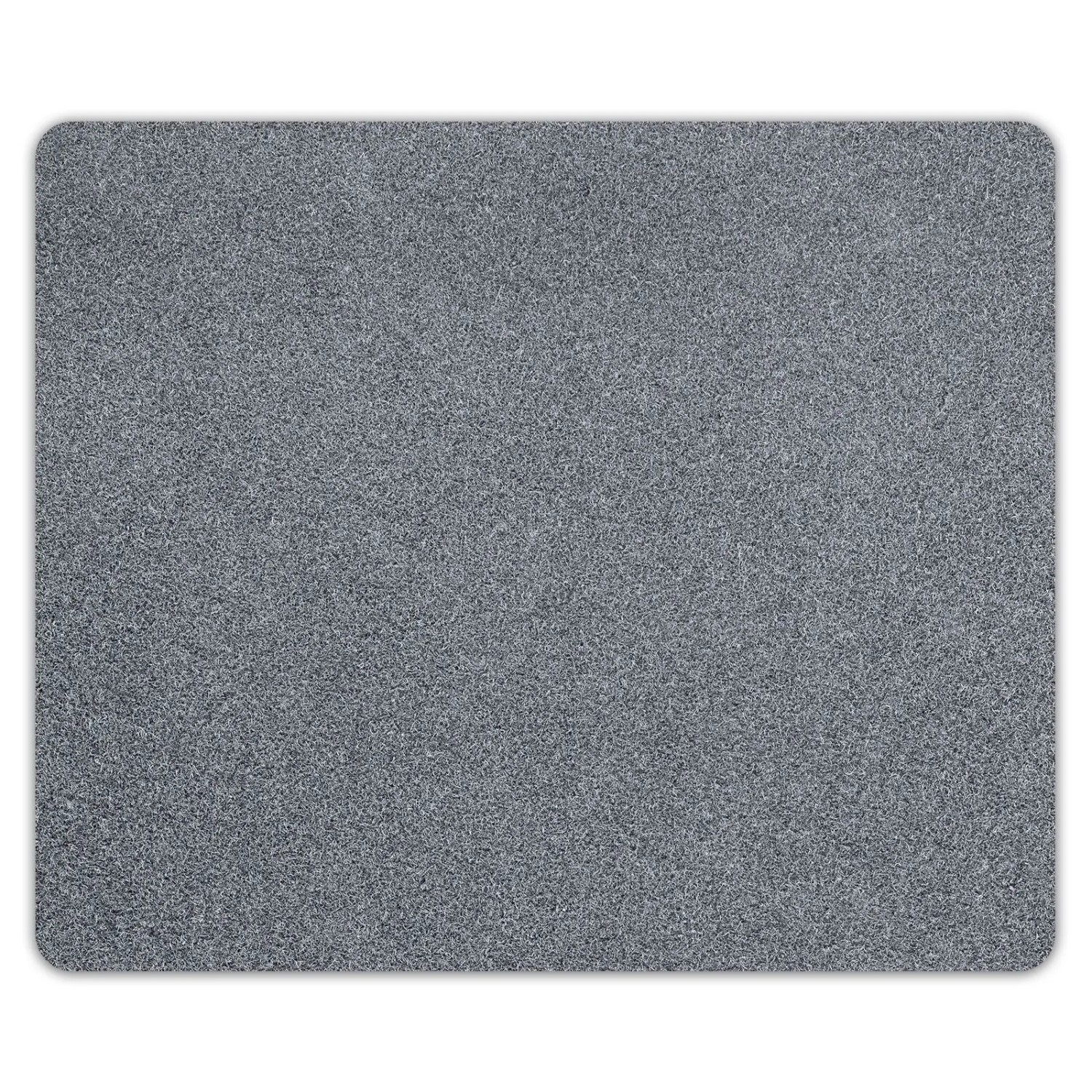 Floordirekt Bodenschutzmatte Viking Polyester Rutschhemmend Silbergrau 100 x 120 cm