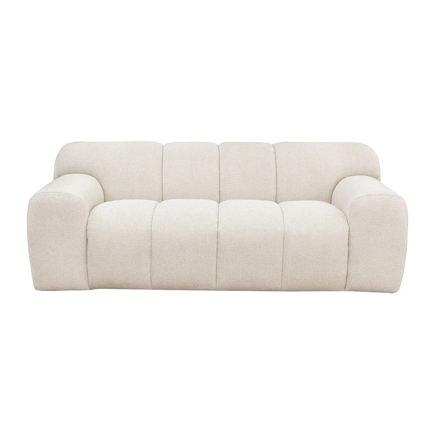 Vente-unique Sofa Ohne Schlafmöglichkeit Atuju Beige 200 cm