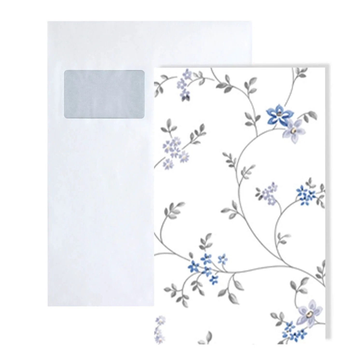 PROFHOME S-398052-GU DIN A4 Muster der Blumen Tapete 1 Musterstück