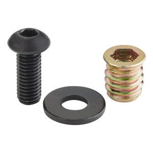 SOTECH 16 Stück Schraubenset M8x20 mit Gewindeeinsatz M8x15