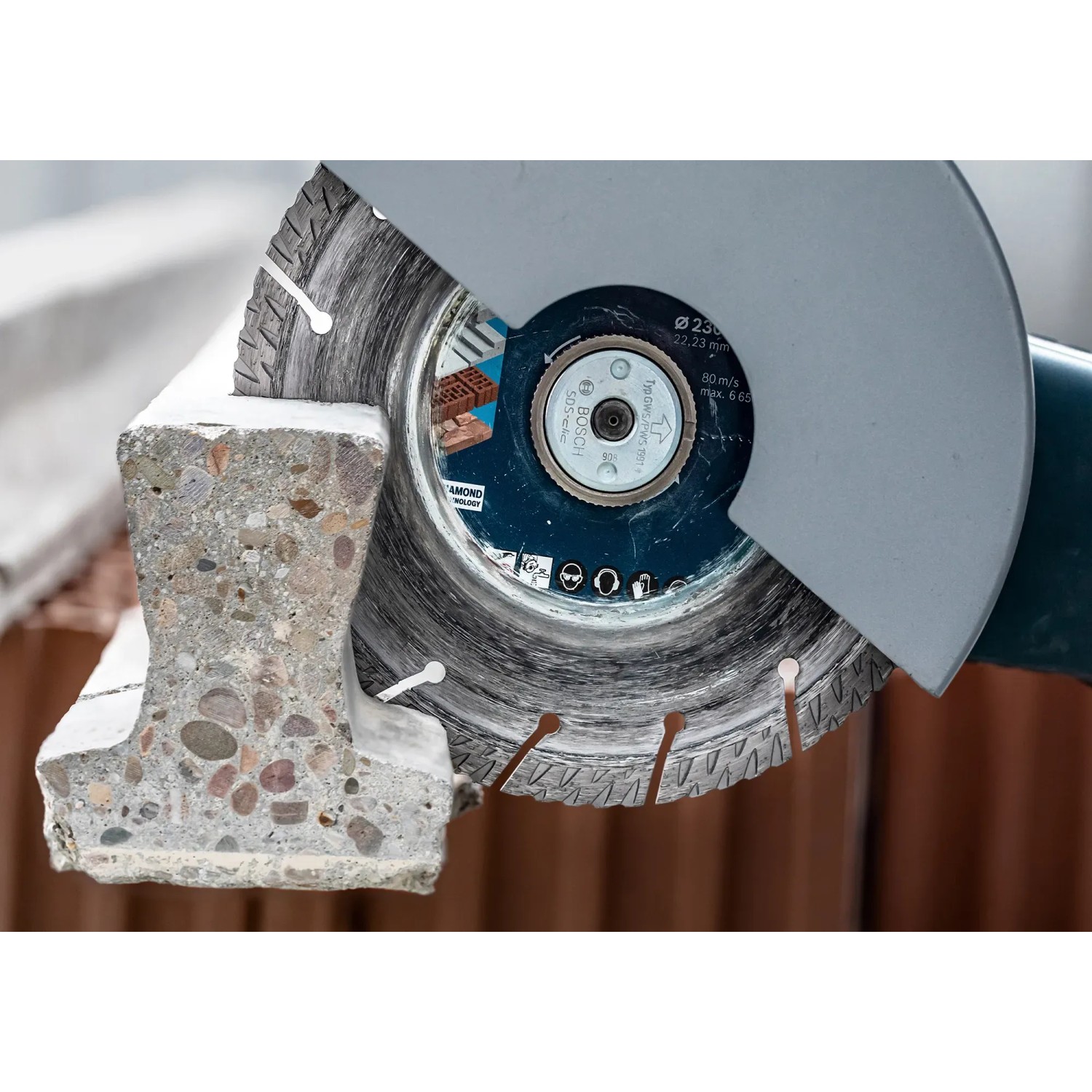 PRO Diamanttrennscheibe Venum 115 125 150 230 Schlitzfräse Beton