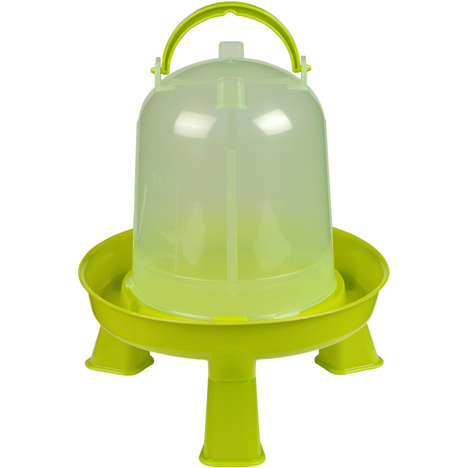 Thumbnail - Kunststofftränke mit Standfüßen 1,5, 22 cm x 19,5 cm x 19,5 cm