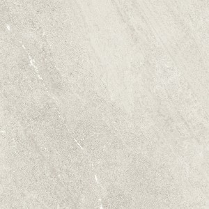 Feinsteinzeug Bodenfliese Manhattan Grau, 60x60 cm, teilpoliert für Innenräume.