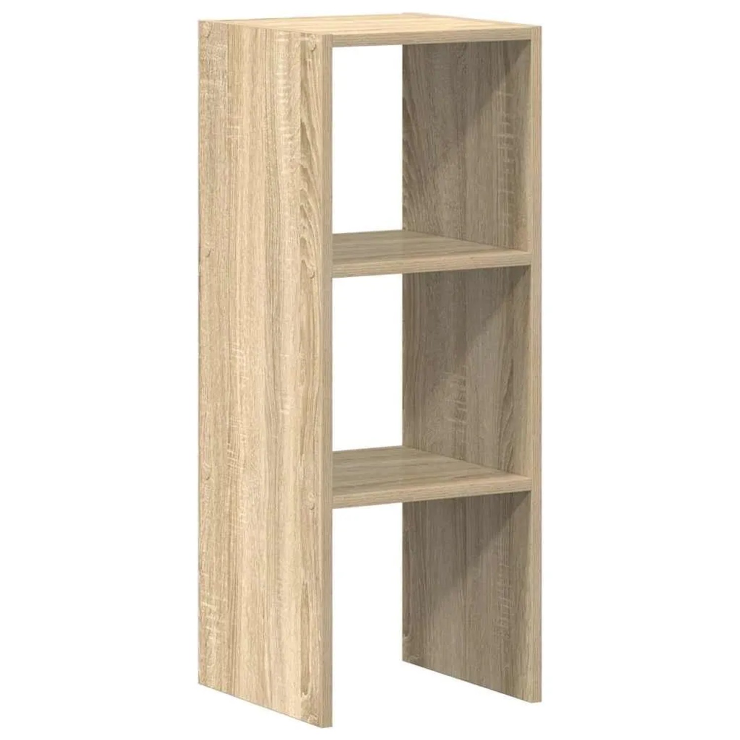 vidaXL Bücherregal Stapelbar Sonoma-Eiche 30x30x80 cm Holzwerkstoff 858807 günstig online kaufen