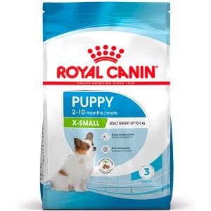 Royal Canin X-Small Puppy Trockenfutter für Welpen sehr kleiner Hunderassen, 1,5kg.