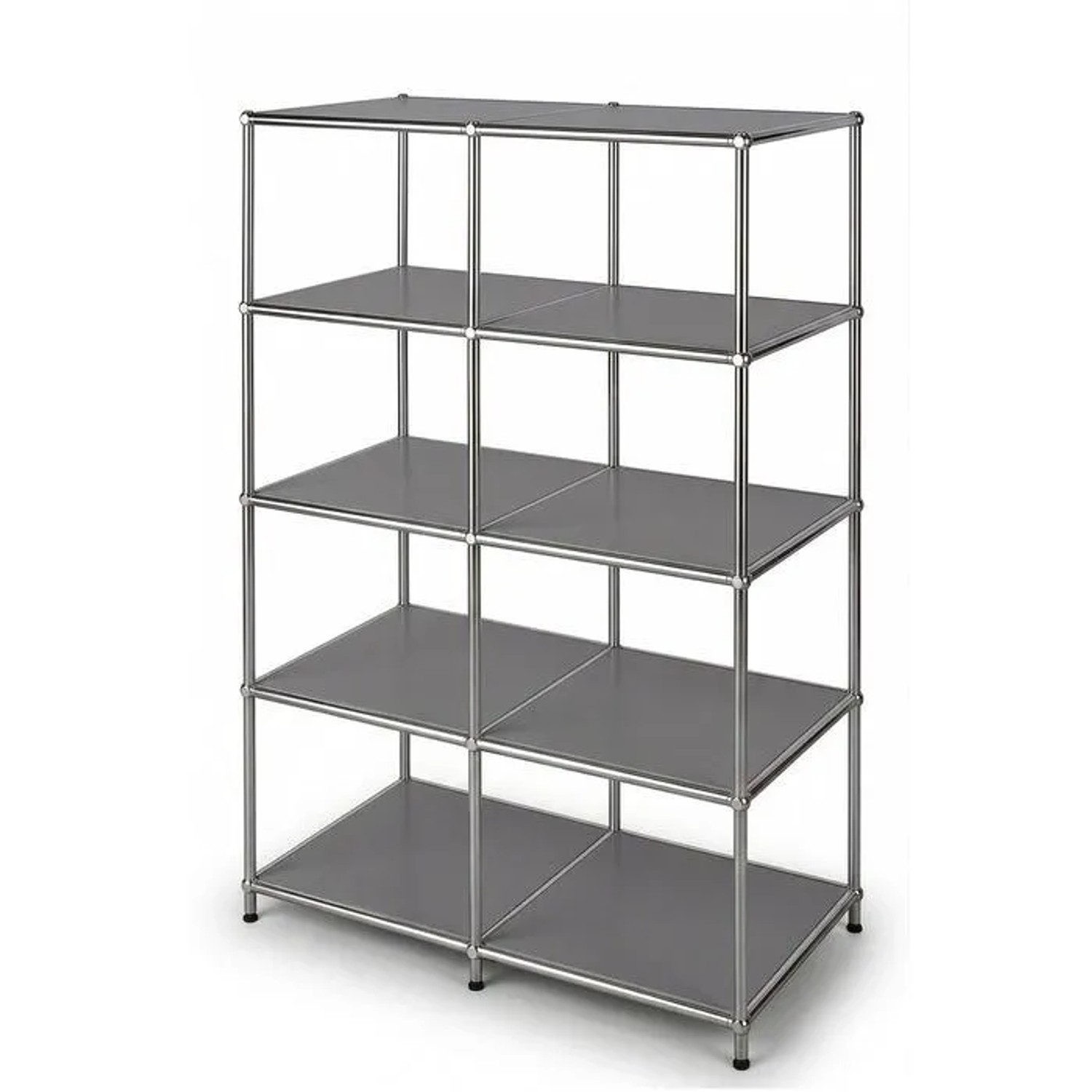 Floordirekt Metallregal Concept Epure MK-015 Standregal 78 x 40 x 118 cm Grau