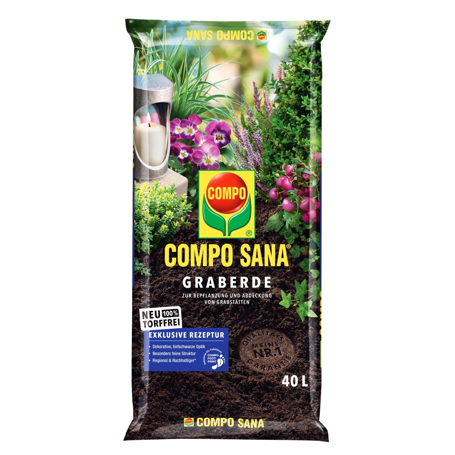 Compo Sana Graberde torffrei 40 l