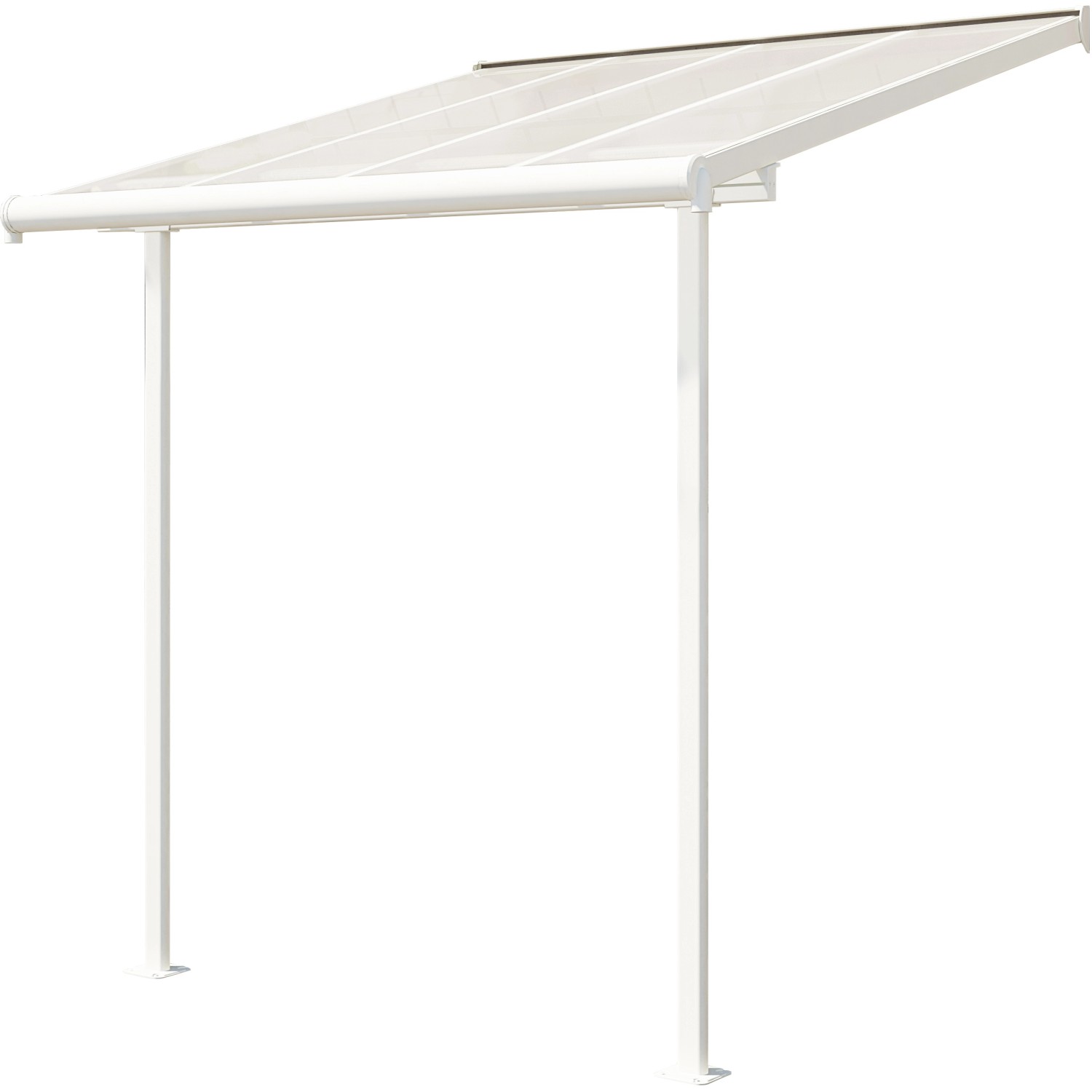 Palram Terrassendach Sierra 230 cm x 230 cm Weiß