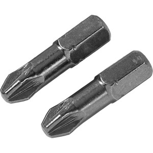 Zwei LUX Torsion Bits Comfort PZ3, geeignet für Schraubarbeiten.