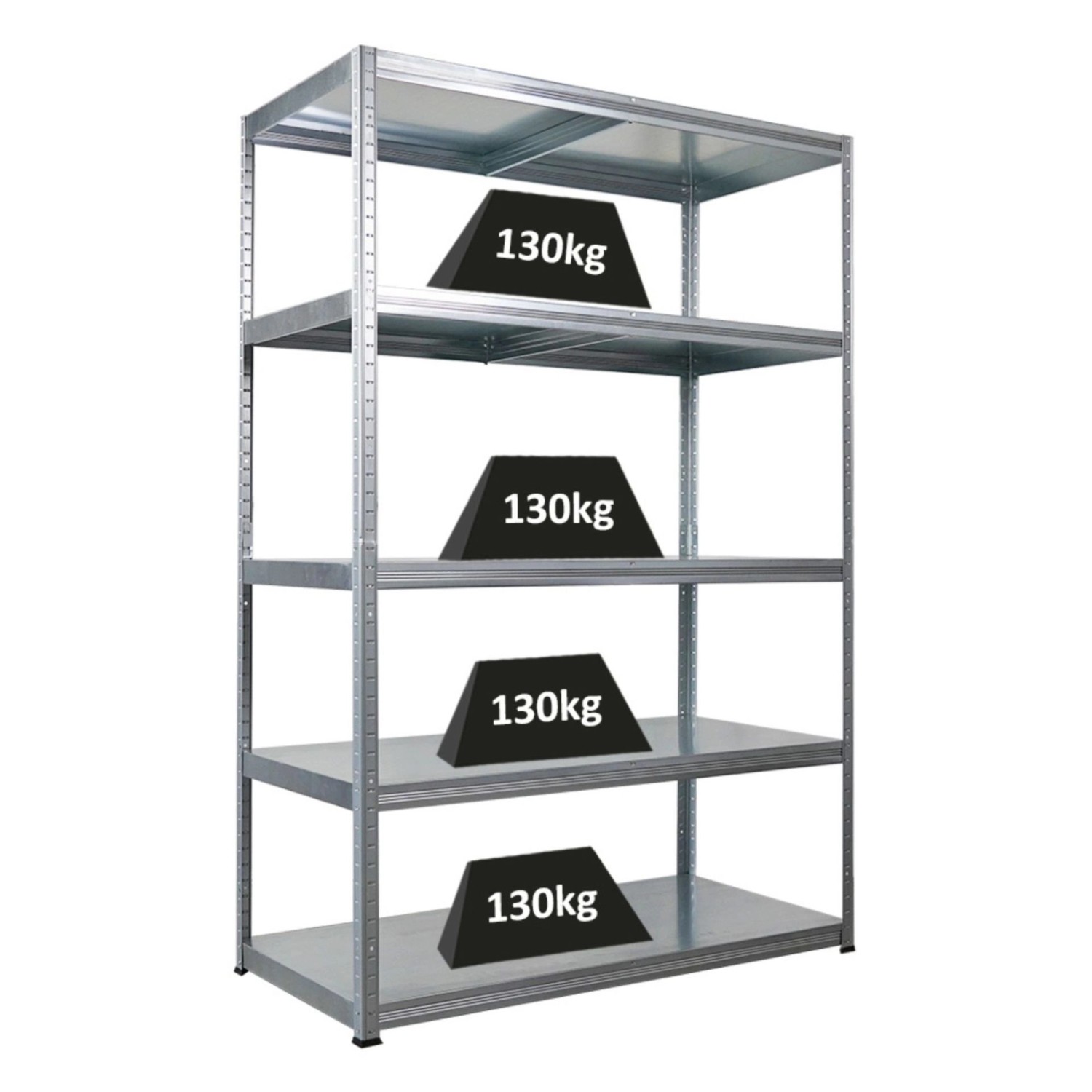 PROREGAL Schwerlastregal Steel Eagle HxBxT 180x120x60cm Fachlast 130kg Verz günstig online kaufen