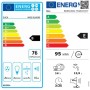 Energieeffizienzlabel für Beko Einbaugeräte: Backofen, Dunstabzugshaube, Geschirrspüler, Kühl-Gefrierkombination.