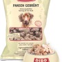 Dibo Hunde-Barf Pansen Gebrüht 2kg: Packung und Schale mit Frostfutter für Hunde.