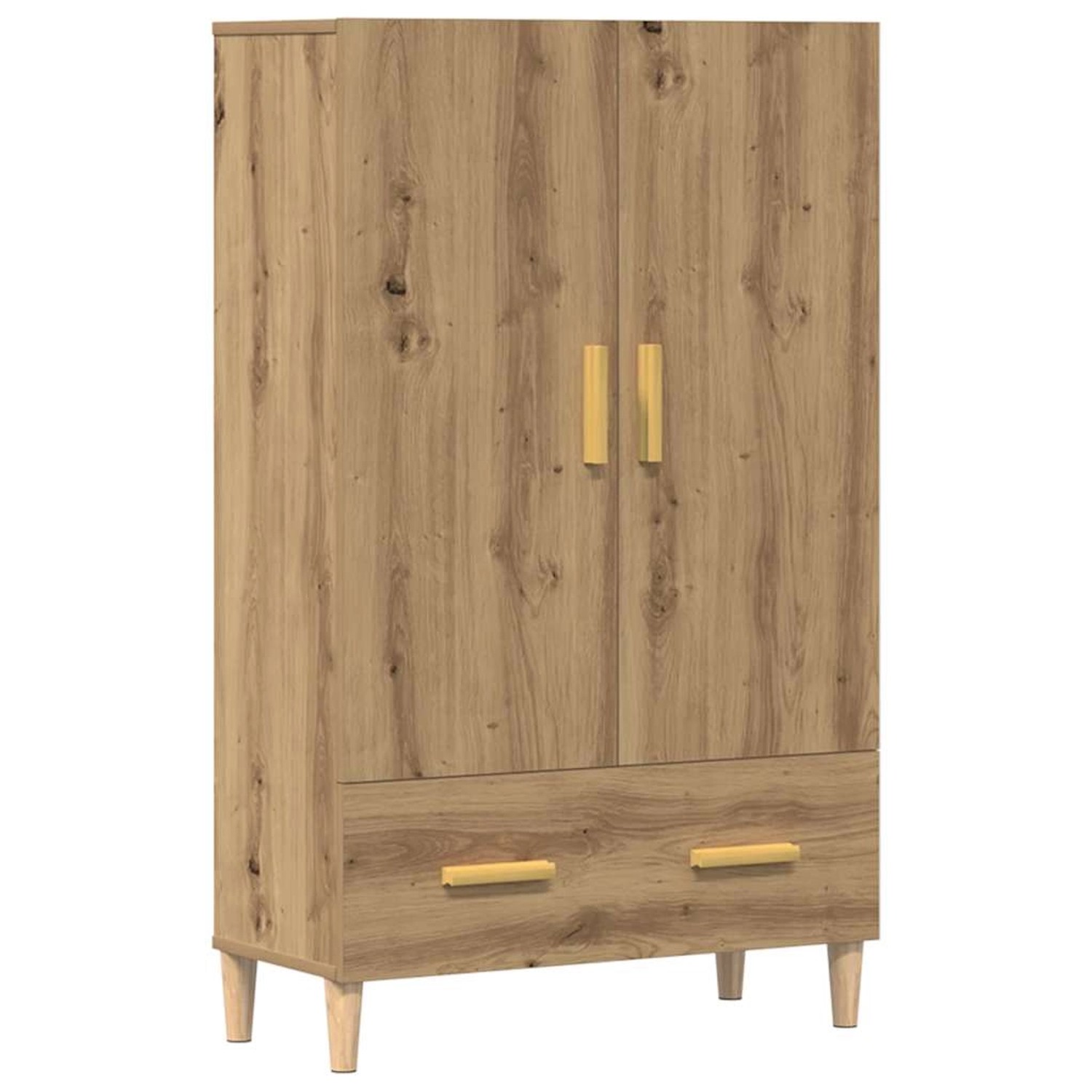 vidaXL Highboard Artisan-Eiche 70x31x115 cm Holzwerkstoff 856915 günstig online kaufen