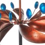 Kobolo Windrad Gartenstecker Dekostecker Windspiel XXL TWIRL_6