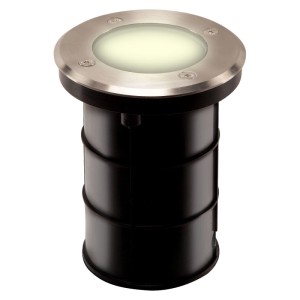 SOTECH Bodeneinbaustrahler ALFA Edelstahl Rund Ø 110 mm