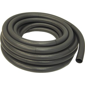 Grauer Heissner PVC Klebeschlauch 50 mm für Pool, flexibel und robust.