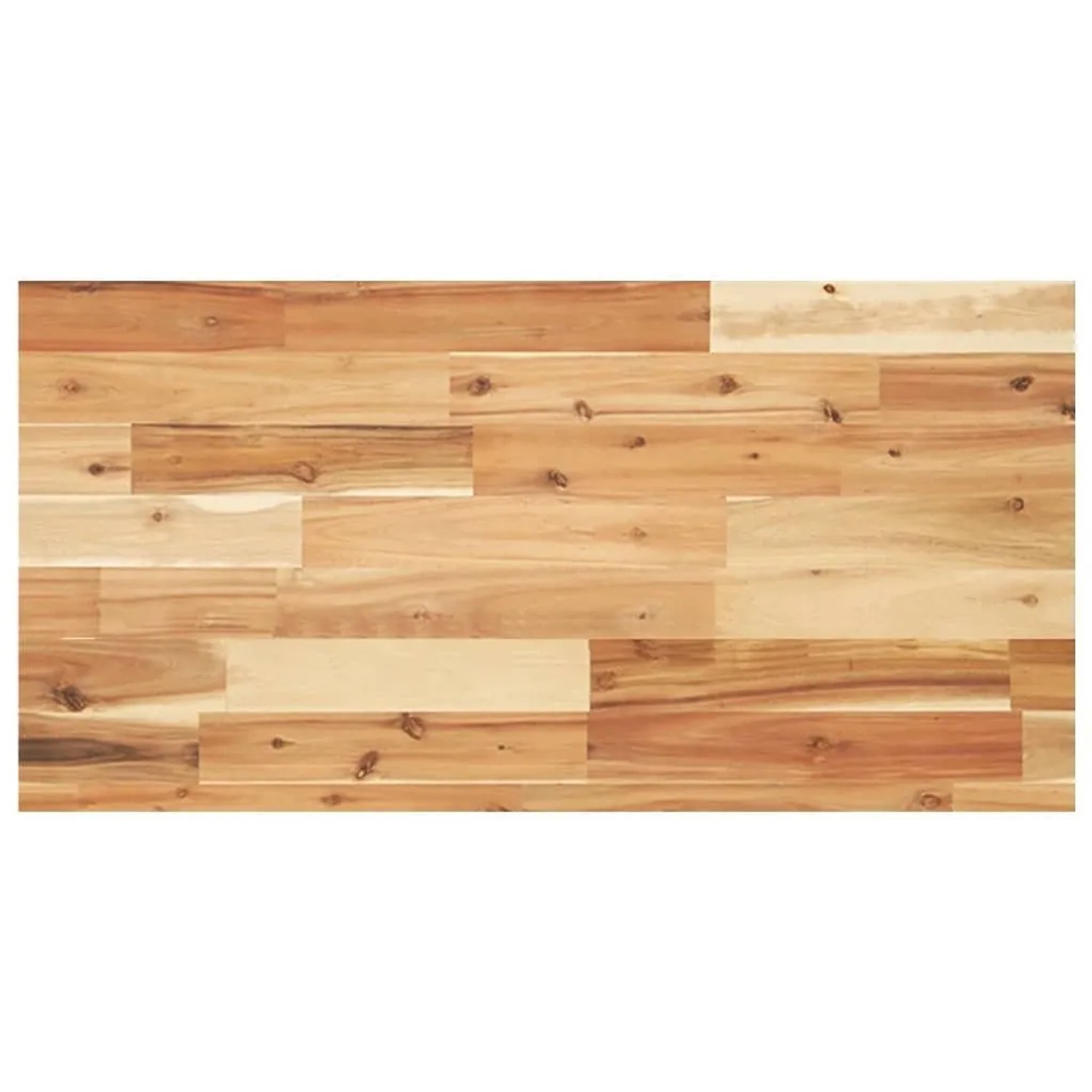vidaXL Schweberegal 60x40x4 cm Massivholz Akazie Ölbehandelt 3279631