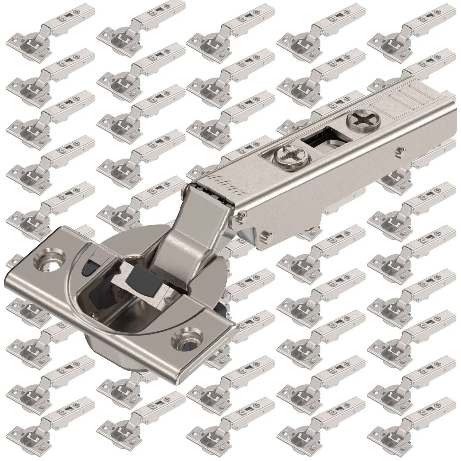 vasalat Set Blum Clip Top Blumotion Topfscharnier 110 Grad zum Schrauben 50 Stück