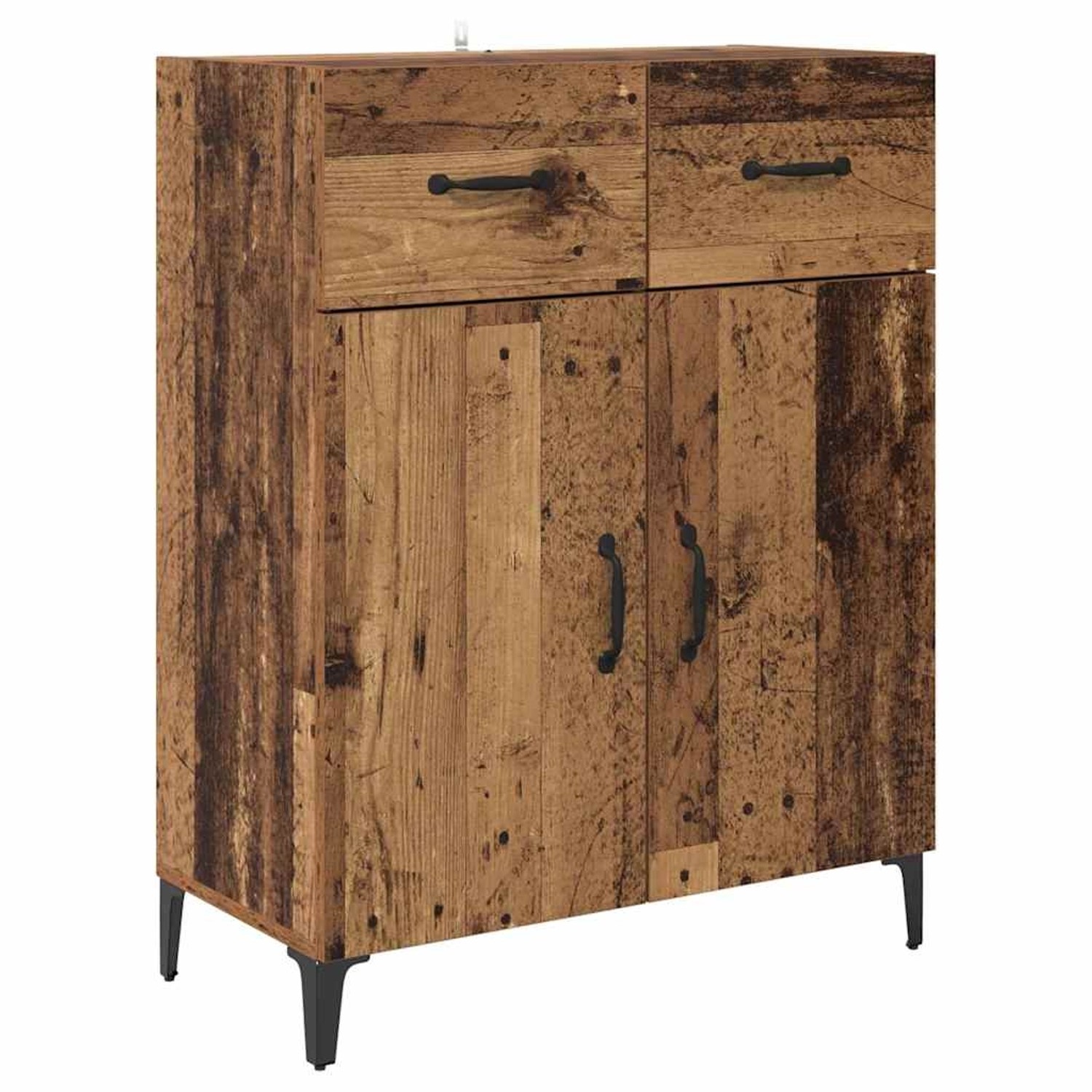 vidaXL Sideboard Altholz 34 x 69,5 x 90 cm Holzwerkstoff 880679 günstig online kaufen