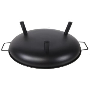 Lex Feuerschale Griff Füße Stahl Lagerfeuer Grill Feuerstelle Holzfeuerschale Ø 80cm