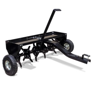 Wiltec Aerifizierer 90Cm Für Aufsitzmäher Rasenlüfter Rasenbelüfter Rasentraktor
