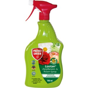 Protect Garden Lizetan Zierpflanzen- & Rosen-Spray 750ml gegen Spinnmilben und andere Schädlinge.