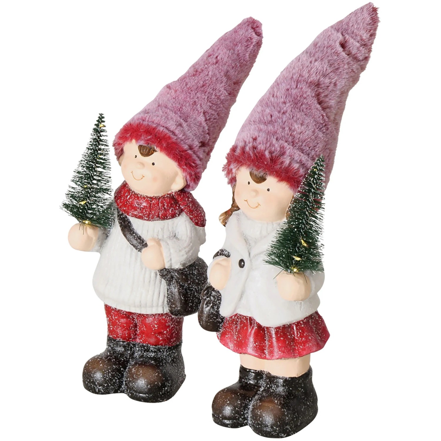 Boltze Figur Lodya 2-fach sortiert Rot