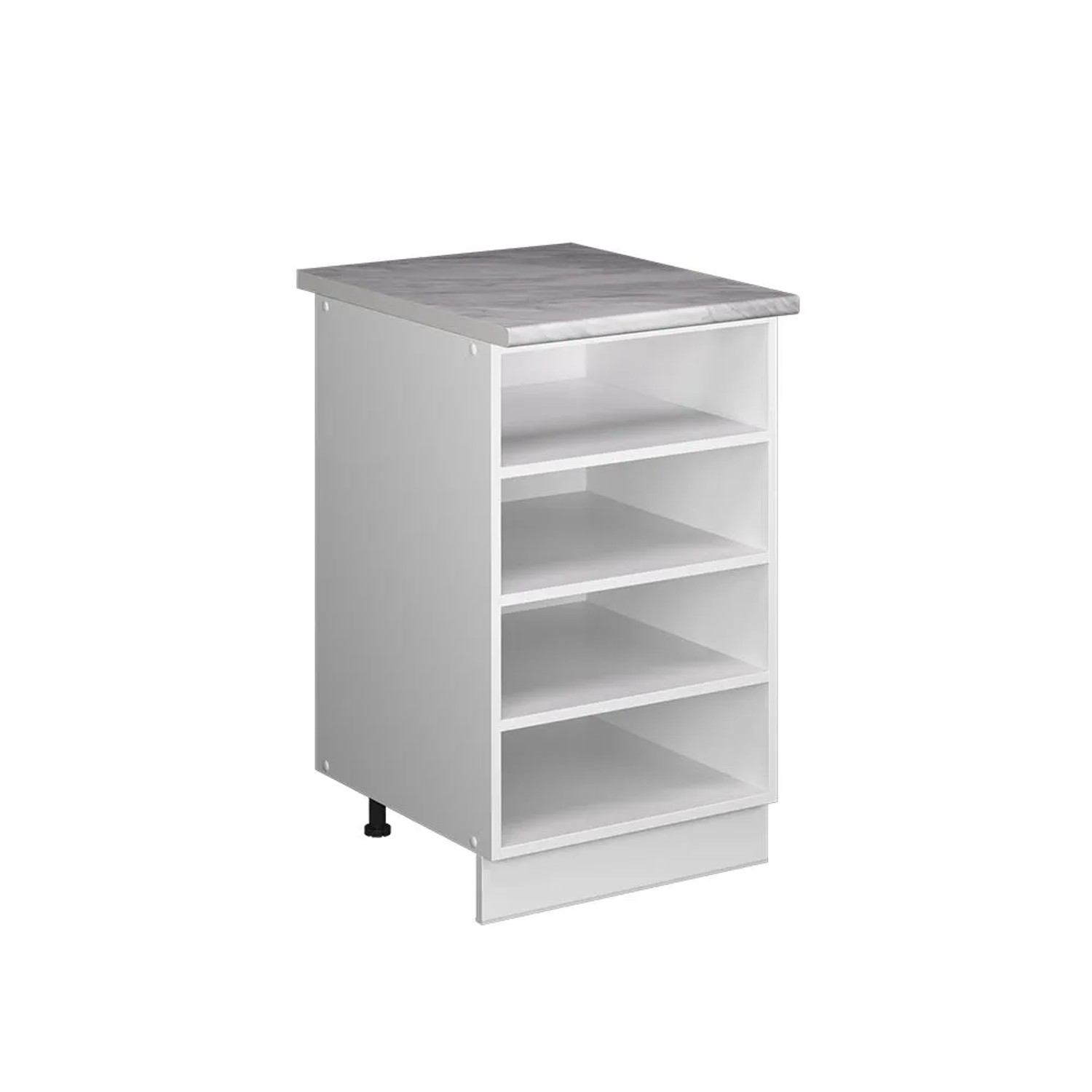Vicco Küchenregal Fame-Line Weiß 50 x 82 AP Marmor Art Nr 65818
