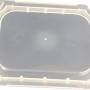 Deckel für Eurobox-System Einsatzkasten 1/8 gekreuzt, transparent. Passend für Aufbewahrungsboxen.