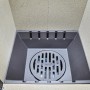 Brennraum des Hark Küchenofen Keramik 7 kW mit Automatik, Detailansicht.