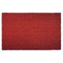 Rote KARAT Kokosmatte, 40x60 cm, als Fußabtreter für den Eingangsbereich.