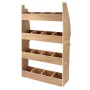 Monster Racking Peugeot Partner II Regalsystem aus Holz mit 4 Regalen für Autozubehör.