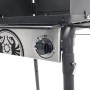 Petromax Gastisch ge45-s Einzelbrenner, 45cm, Detailansicht der Steuerung.
