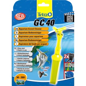 Tetra GC 40 Aquarium-Bodenreiniger für Aquarien von 50-200 l, mit Zubehör.