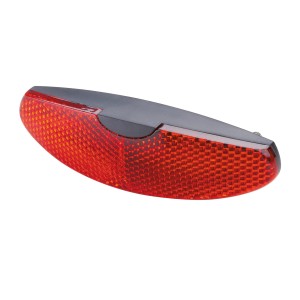 Roter Prophete Weitwinkelreflektor für Fahrrad-Gepäckträger zur besseren Sichtbarkeit.