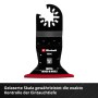 Einhell HSS BiM Tauchsägeblatt, 65mm, für Multifunktionswerkzeuge. Geeignet für Holz, Metall und Kunststoff.