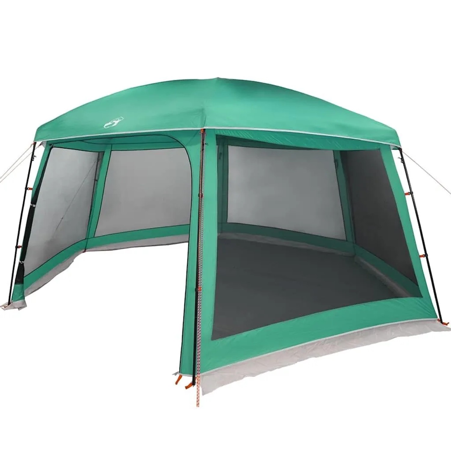 vidaXL Poolzelt mit Abnehmbarem Überzelt Netzwänden Meergrün 618x532cm 4100629_7