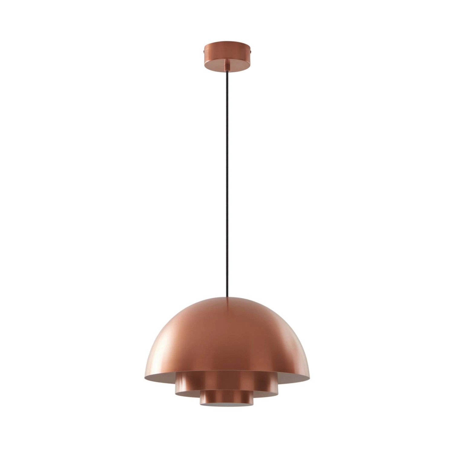 Lucande LED Nymara 10014878 Design Modern in Kupfer aus Aluminium 1-flammig günstig online kaufen