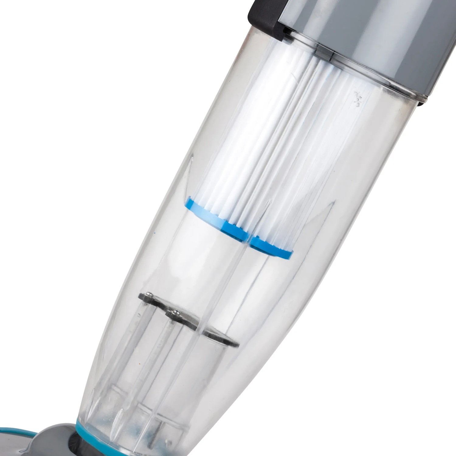 Detailaufnahme: Gre Elektrischer-Poolreiniger Super Vac mit Filter.